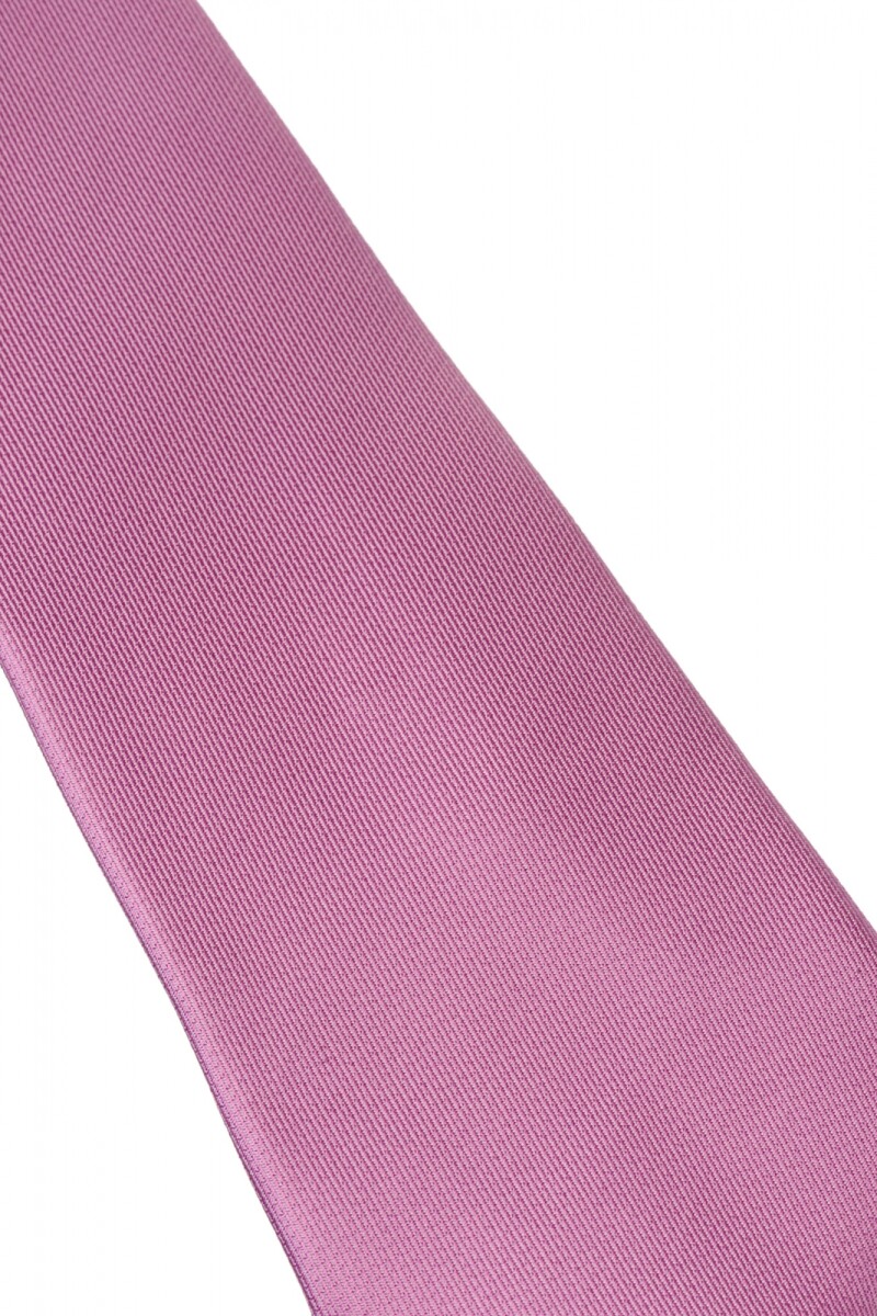 Corbata 8 cm ROSADO LISO