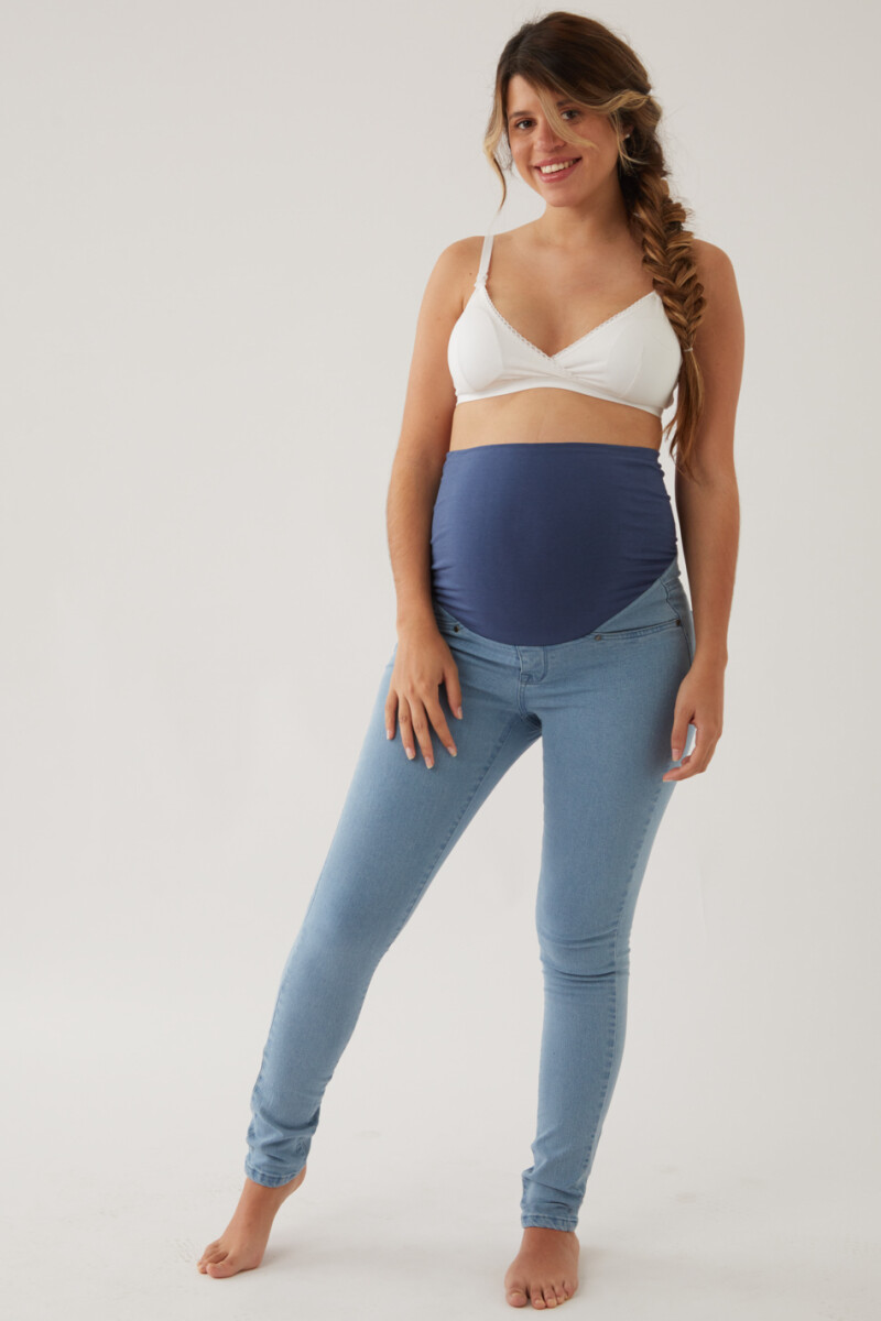 Leggings maternity Pastel blue