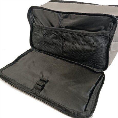 Neceser grande con solapas para viajar gris Sc