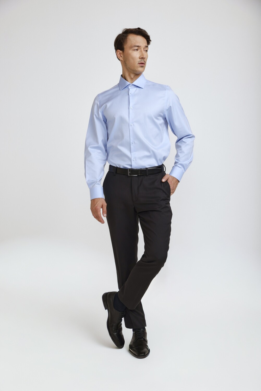 Camisa Guarnieri Premium - CELESTE — ALTOCONCEPTO