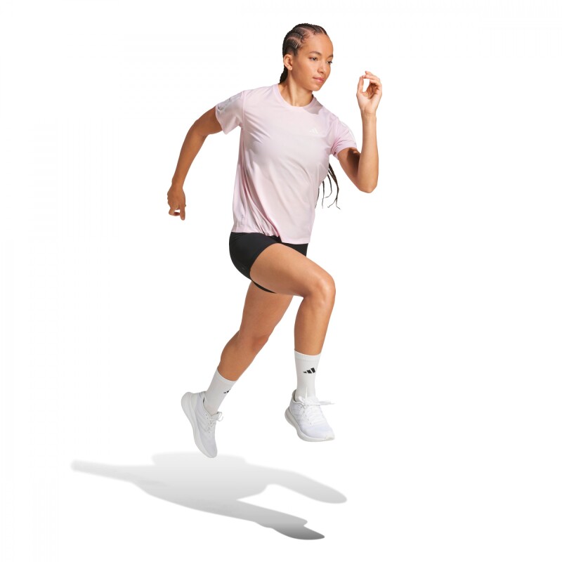 Remera Own The Run de Mujer Rosado