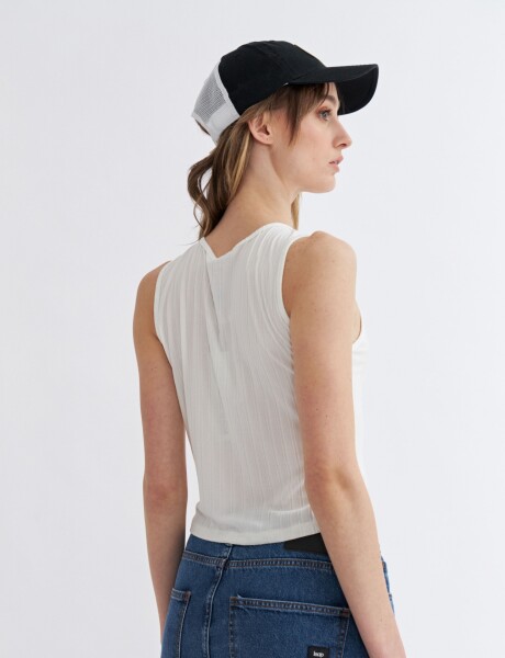 Musculosa Finn Off white