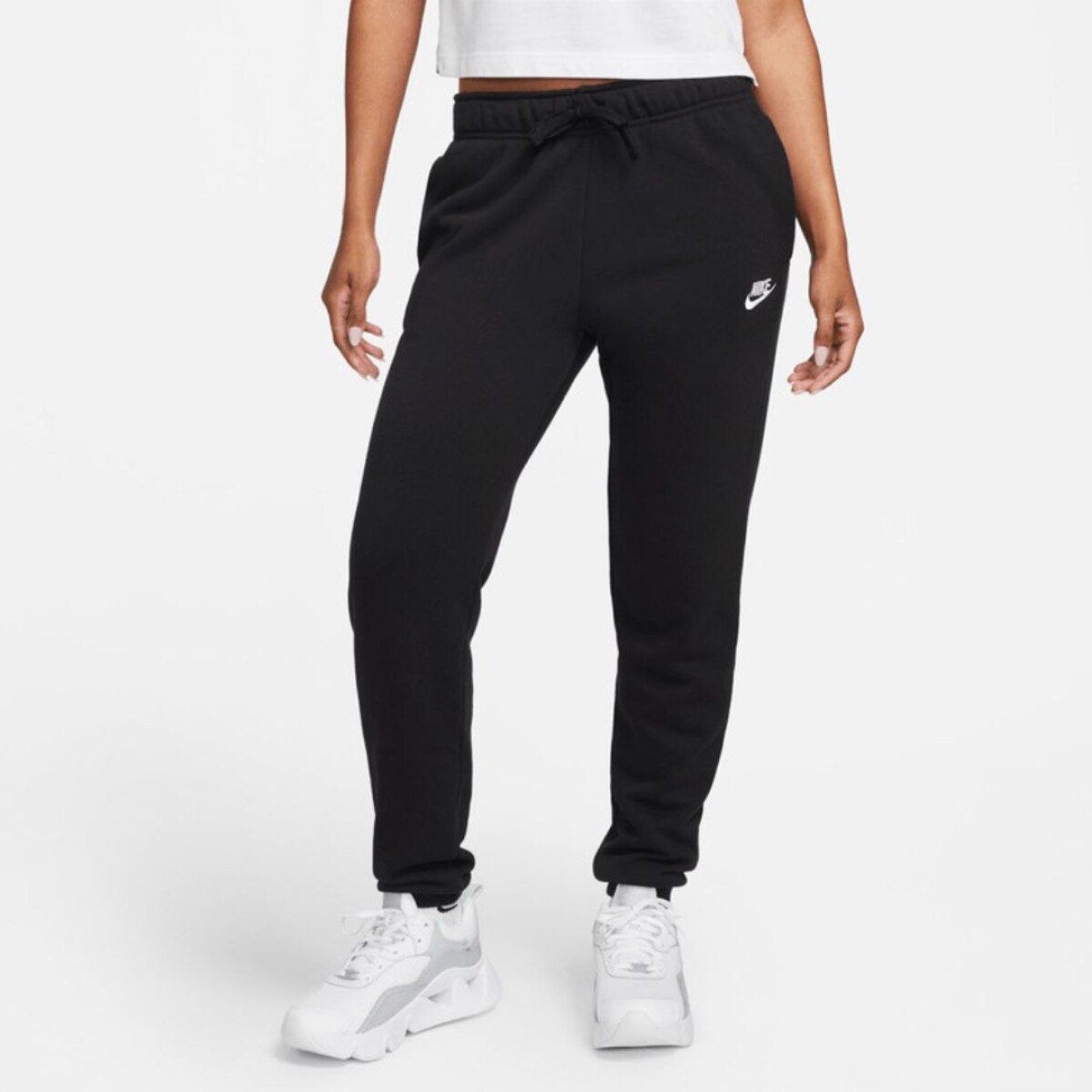 Pantalon Nike Moda Dama Club Flc MR STD Black - S/C 