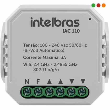 Smart Home ACCIONADOR DE CORTINAS SMART IAC 110 - INTELBRAS 4970