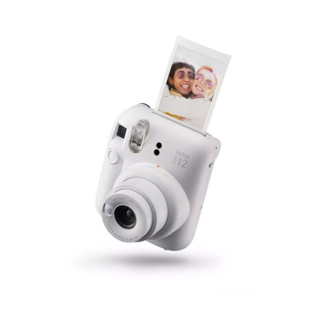 Cámara Fujifilm Instax Mini 12 Clay White con 10 Mini Film Cámara Fujifilm Instax Mini 12 Clay White con 10 Mini Film