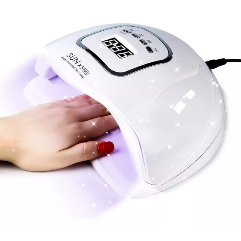 Secador De Uñas 80w Sun X 5 MAX Led Lámpara Secadora De Uña ROSA