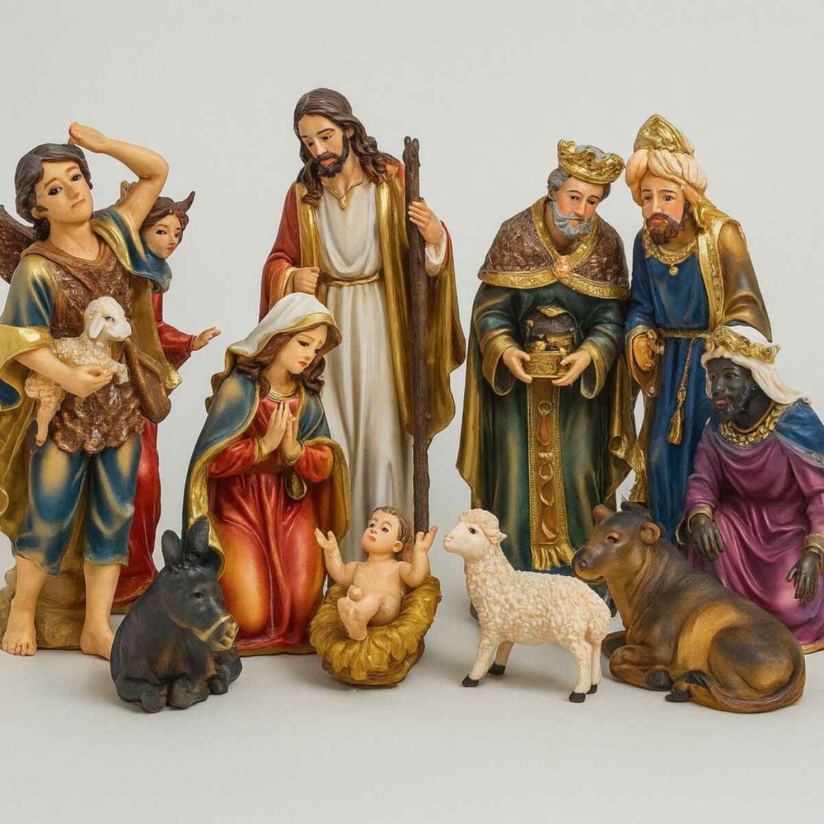 Pesebre Noche de Paz 11 piezas 