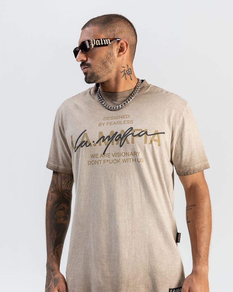 T-shirt Marron 28392 U