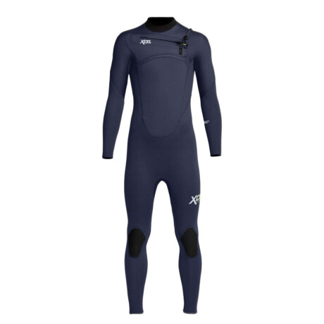 Traje Niño Xcel Comp 4/3 mm Chest Zip Negro