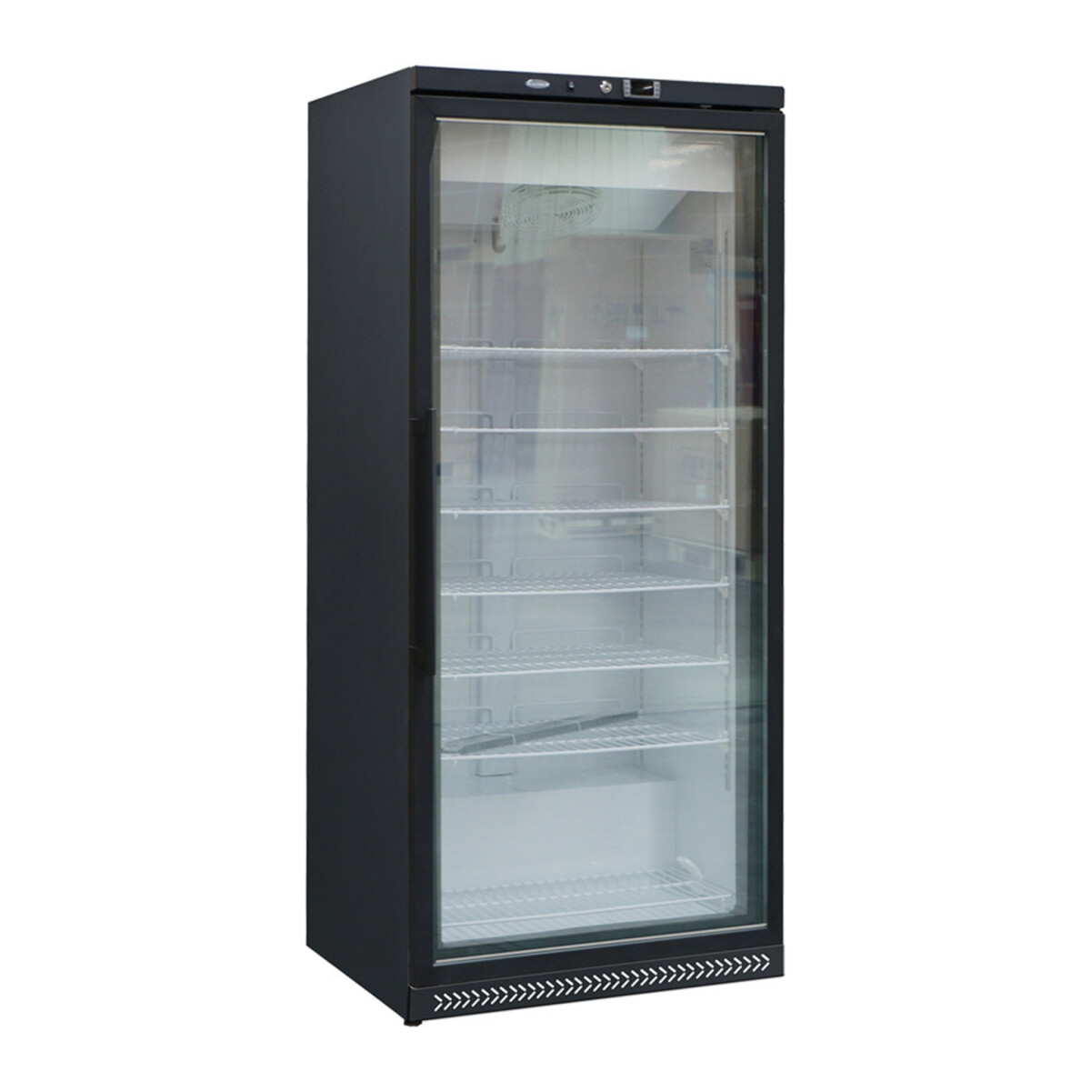 Freezer vertical puerta vidrio 590 lts Kuma 