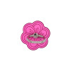 Anillo soporte para celular diseño mariposa brillos fucsia Anillo Soporte Para Celular Diseño Mariposa Brillos Fucsia