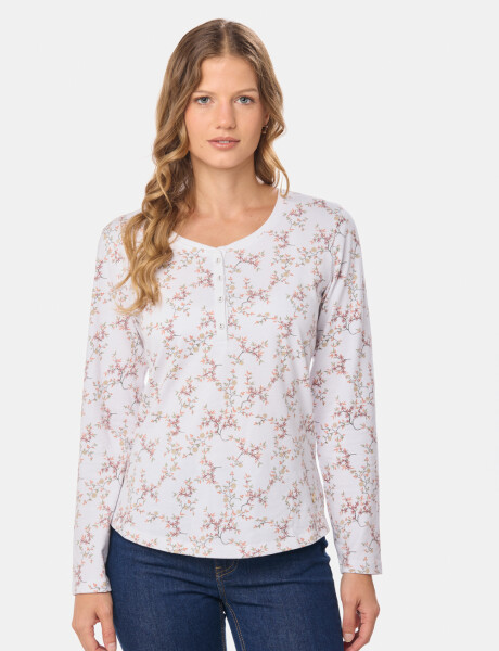 REMERA ESTAMPADA Blanco