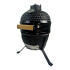 Horno Kamado A Carbón Cerámica Refractaria Con Parrilla 27cm PARRILLA FIRE KING KAMADO 13" NEGRO FT13
