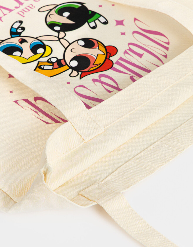 Marroquinería Licencias Tote Bag "chicas Superpoderosas" - Combinacion Multicolor