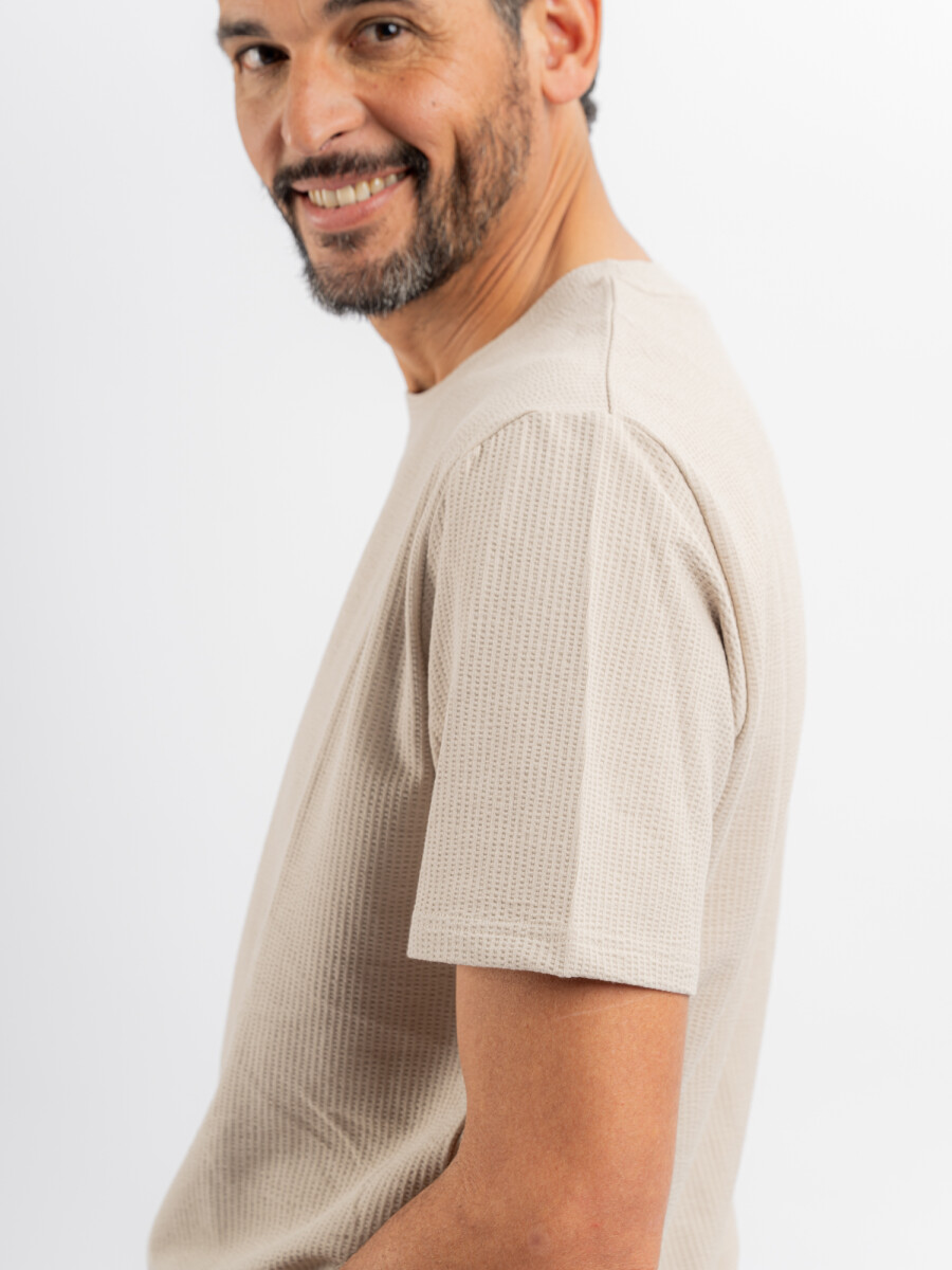 T-shirt m/c cloque Joel - topo 