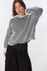 Sweater Astral Crudo/Negro