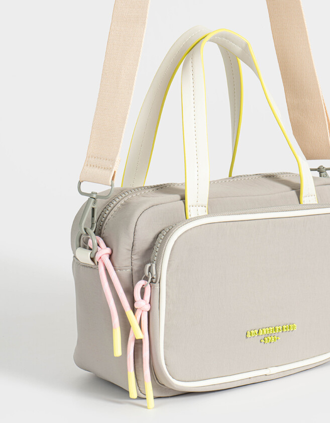 Bowling Deportivo Cartera Bowling Sport - Gris Claro