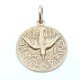 Medalla Espiritu Santo En Oro 18K Medalla Espiritu Santo En Oro 18K