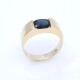 Anillo en oro 18k y zafiro Anillo en oro 18k y zafiro