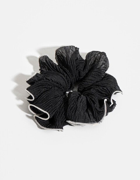 Skunzies Lisas Scrunchie Con Bordado - Combinacion Bicolor