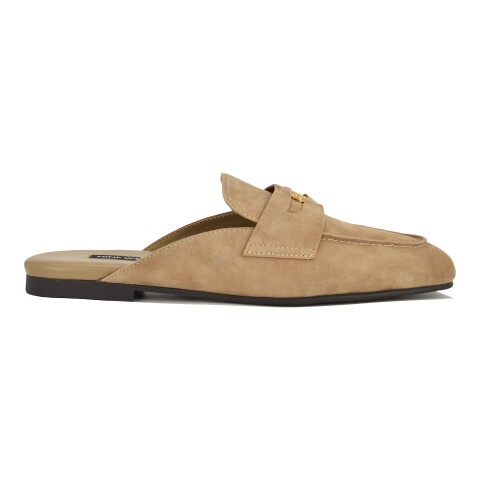 Mocasin Mule Evans Taupe 01