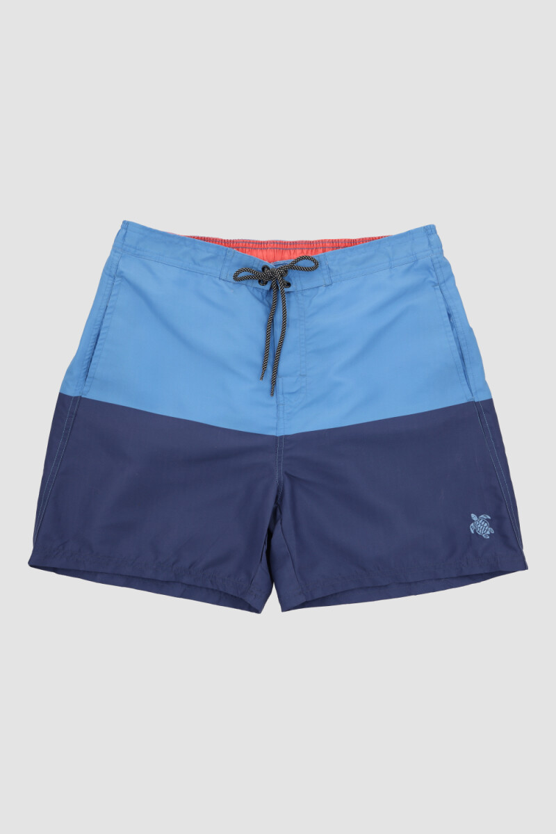 Oahu ll print Azul vibrante