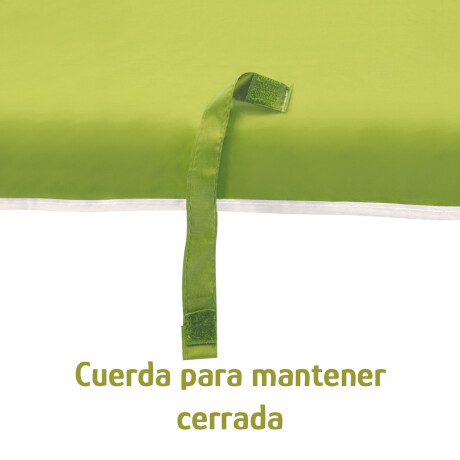 Sombrilla Playa Jardin Clásica MOR 1,80 M FPS 70 Aluminio Verde/plata