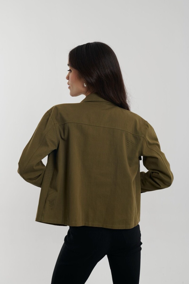 CAMPERA ARACELI VERDE MILITAR