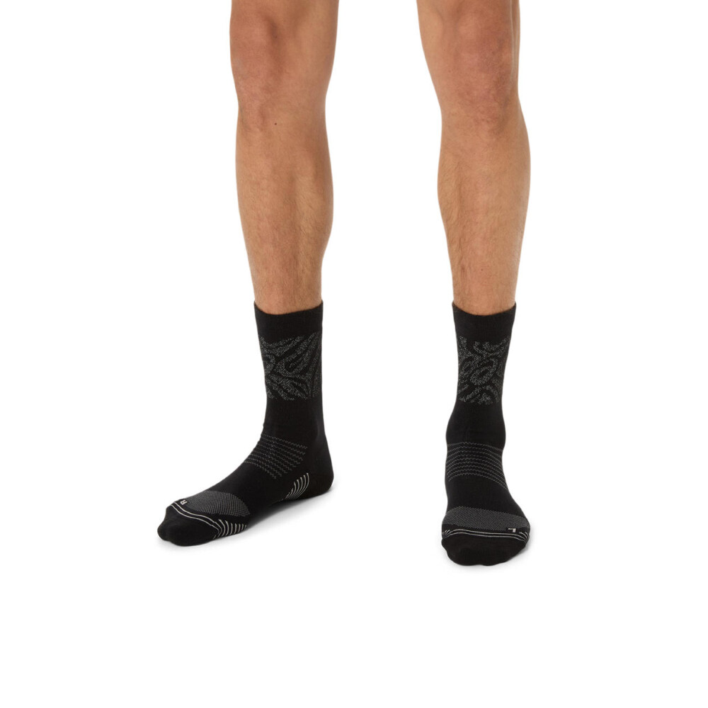 Performance Run Sock Crew - Lit Performance Black