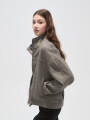 Campera Naiar Gris Melange
