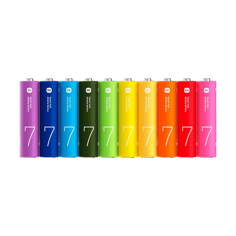Pila AAA Xiaomi Rainbow Pack x10 Pila AAA Xiaomi Rainbow Pack x10