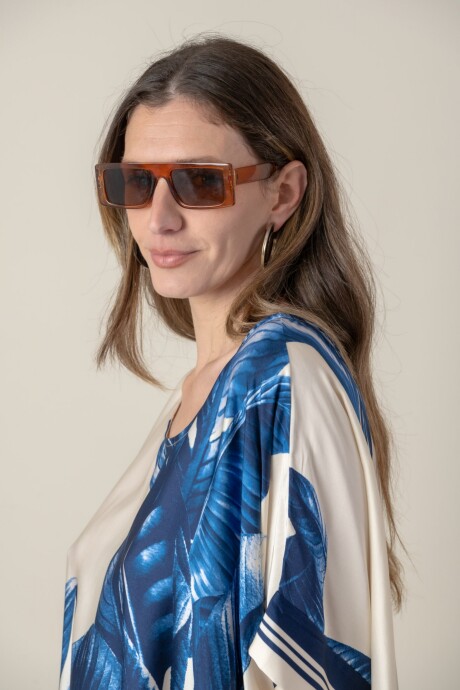 BLUSA PALMA Azul