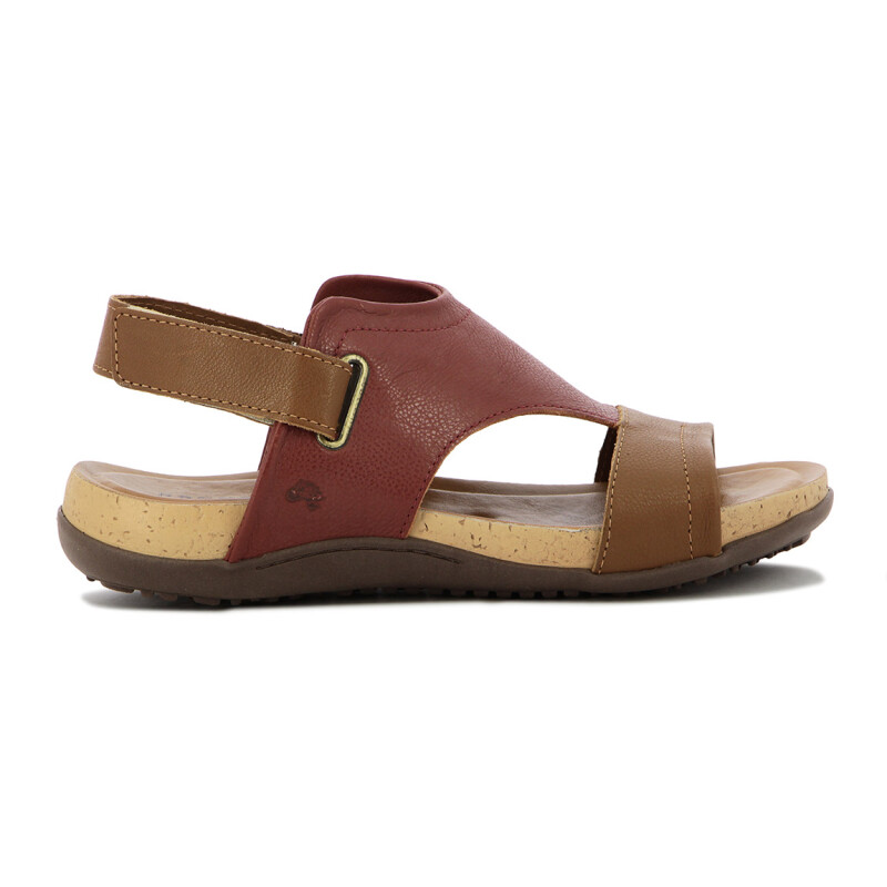Sandalia Country Mujer Con Pulsera Ambar-terracota
