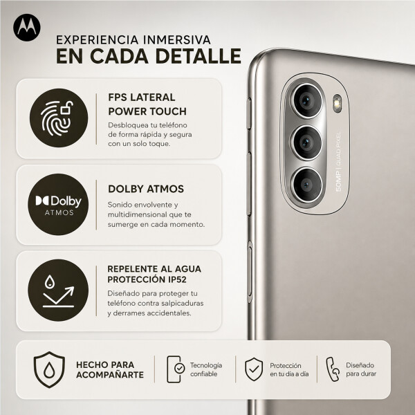 Motorola G51 4/128gb 5g + Regalo Open Box DORADO