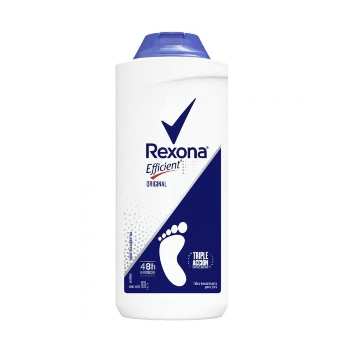 Talco Desodorante Rexona Eficcient Original 100 GR 