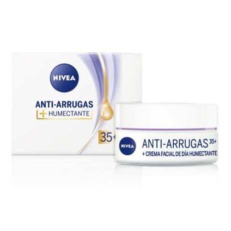 NIVEA CREMA FACIAL ANTI-ARRUGAS+HUMECTANTE +35 AÑOS 50ml NIVEA CREMA FACIAL ANTI-ARRUGAS+HUMECTANTE +35 AÑOS 50ml