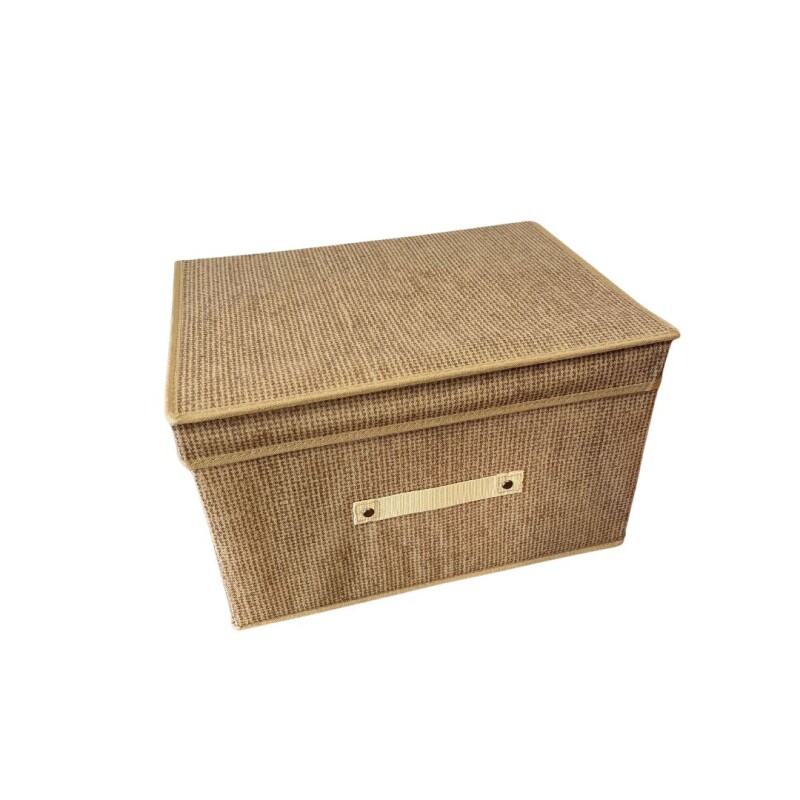 Caja Organizadora Plegable Apilable Con Tapa 50x40x30cm Caja Organizadora Plegable Apilable Con Tapa 50x40x30cm