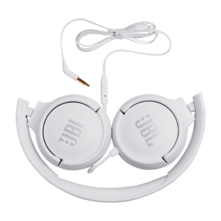 Auriculares con Cable On-Ear JBL Tune 500 con Micrófono y Diseño Plegable Auriculares con Cable On-Ear JBL Tune 500 con Micrófono y Diseño Plegable