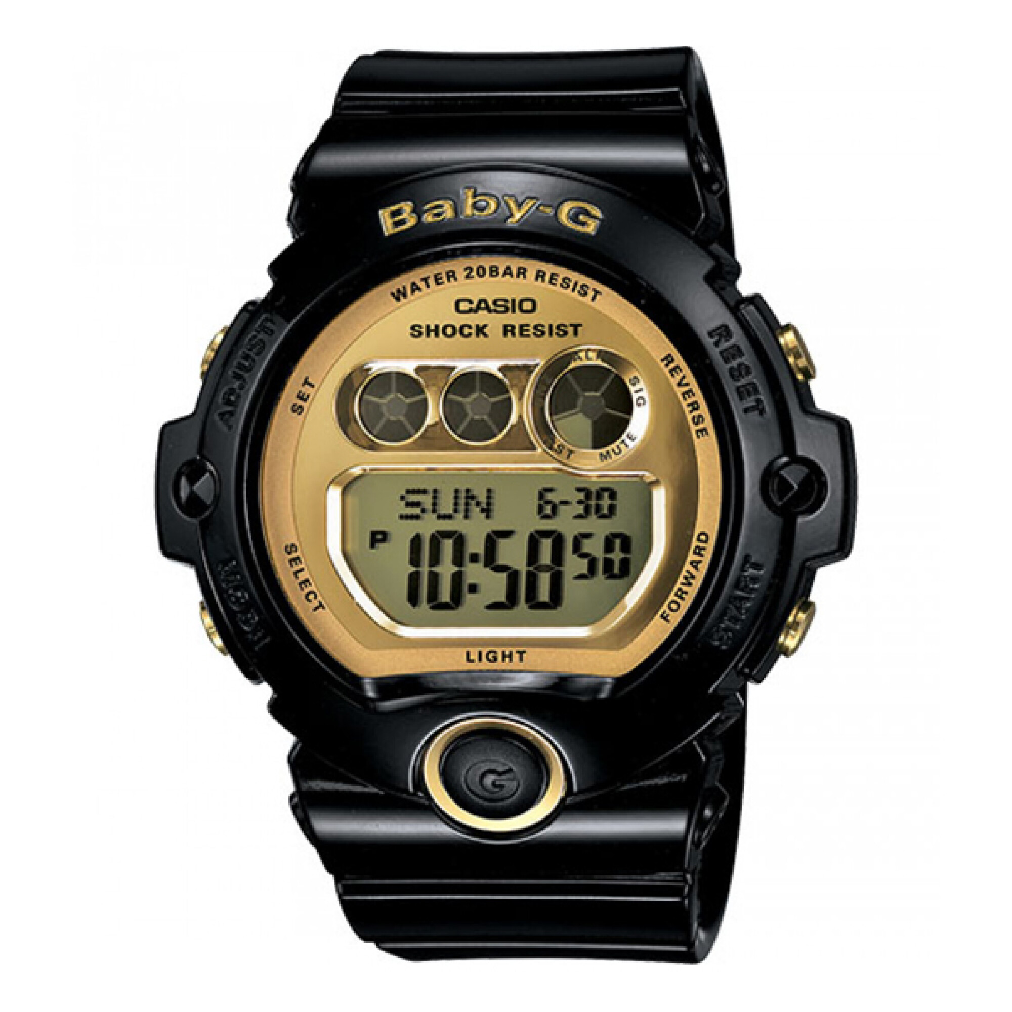 Reloj Casio Baby G Deportivo Resina Negro WatchMe