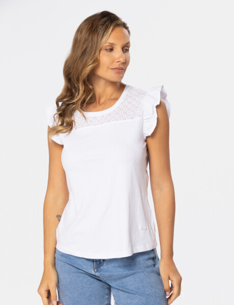 REMERA LISA Blanco