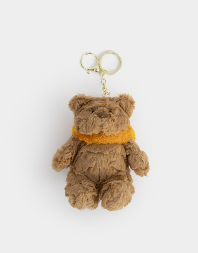 Llavero Llavero Y Charm Peluche "halloween" - Marron Medio