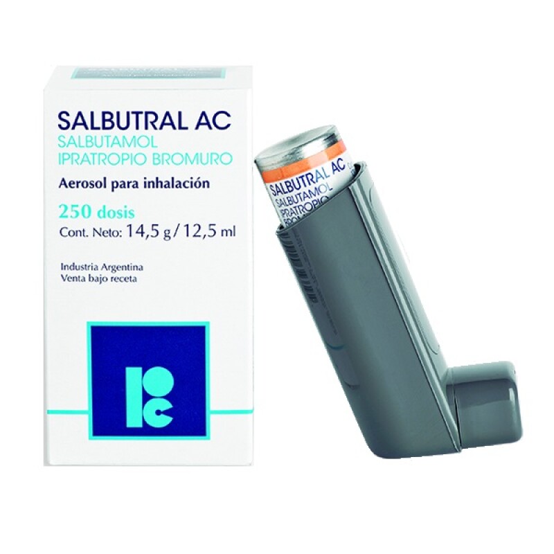 Salbutral Ac Aerosol 250 Dosis. Salbutral Ac Aerosol 250 Dosis.