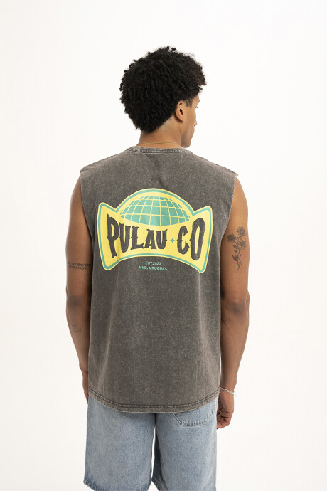 Musculosa Pulau Wwless Gris