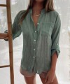 Camisa Bambula verde