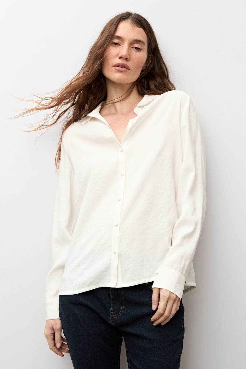 Camisa clasica crudo