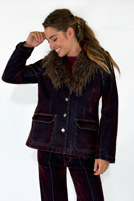 CHAQUETA CHLOE Bordo