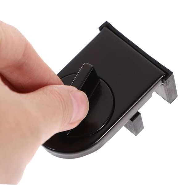 Tranca Para Ventanas Corredizas Cierre Traba De Seguridad Color Variante Negro
