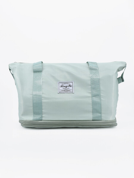 BOLSO TRIP PLEGABLE VERDE AQUA