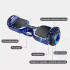 Skate Electrico Hoverboard Musica Bluetooth Luz Patineta 10" Variante Color Blanco