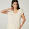 Remera Seneca Beige Claro